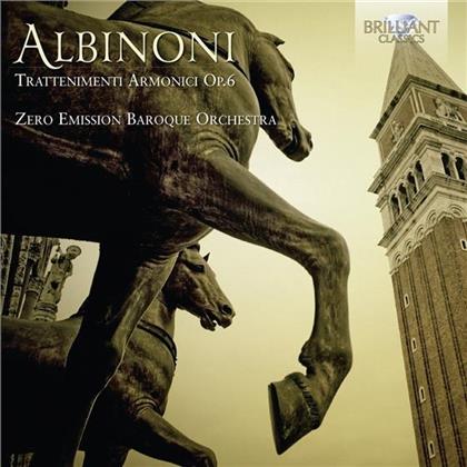 Zero Emission Baroque, Tomaso Albinoni (1671-1751), Giorgio Tosi, Marlise Goidanich & Carlo Centemeri - Trattenimenti Armonici Op.6 (2 CDs)
