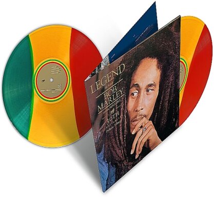 Bob Marley - Legend - 30th Anniversary Edition - Red/Gold/Green Vinyl (Colored, 2 LP)