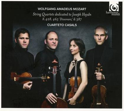 Cuarteto Casals & Wolfgang Amadeus Mozart (1756-1791) - 3 String Quartets Dedicated To Joseph Haydn