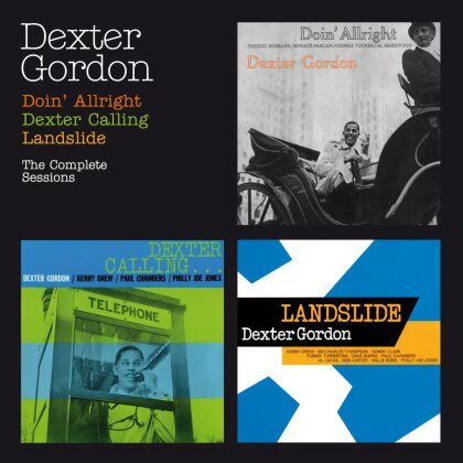 Dexter Gordon - Doin' All Right/Dexter Calling/Landslide (2 CDs)