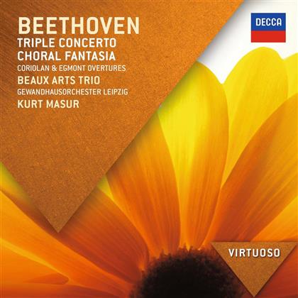 Beaux Arts Trio & Ludwig van Beethoven (1770-1827) - Triple Concerto / Choral Fantasia / Coriolan / Egmont