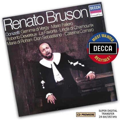 Renato Bruson, Gaetano Donizetti (1797-1848) & Giuseppe Verdi (1813-1901) - Donizetti Verdi