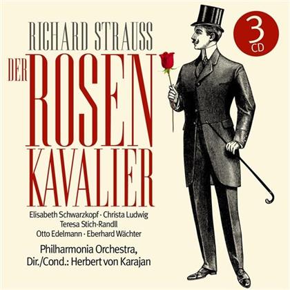 Christa Ludwig, Teresa Stich-Randall, Otto Edelmann, Eberhard Wächter, … - Der Rosenkavalier (3 CDs)