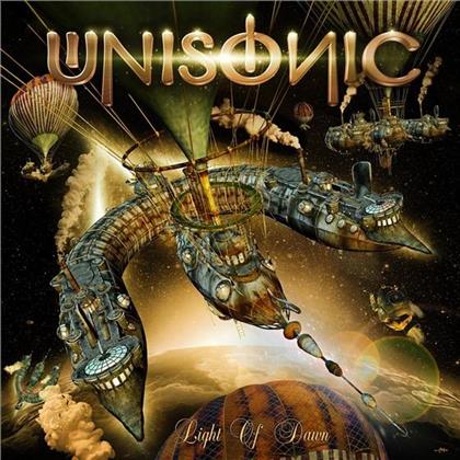 Unisonic (K.Hansen/M.Kiske) - Light Of The Dawn - Boxset & T-Shirt Size L (2 CDs + LP)