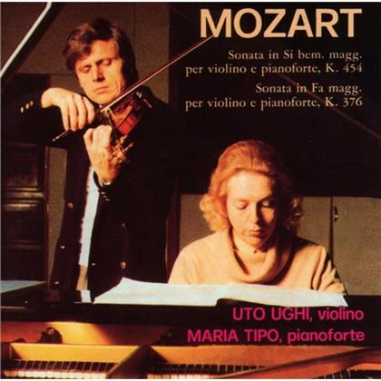 Wolfgang Amadeus Mozart (1756-1791), Uto Ughi & Maria Tipo - Sonaten Für Klavier Und Violine Kv 454+376