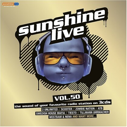 Sunshine Live - Vol.50 (3 CDs)