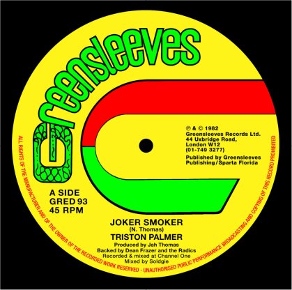 Tristan Palmer - Joker Smoker (12" Maxi)