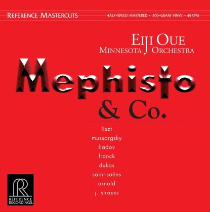 Franz Liszt (1811-1886), Modest Mussorgsky (1839-1881), Anatol Liadov, César Franck (1822-1890), Paul Dukas (1865-1935), … - Mephisto And Co. - Reference Recordings (2 LP)