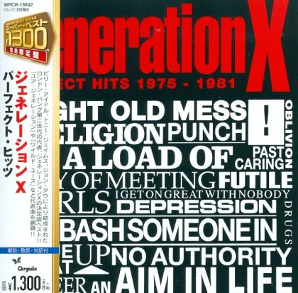 Generation X - Perfect Hits (Japan Edition, Limited Edition)