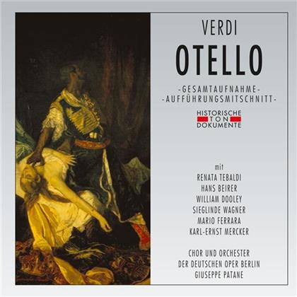 Giuseppe Verdi (1813-1901), Hans Beirer, William Dooley, Siegelinde Wagner, … - Otello (2 CD)