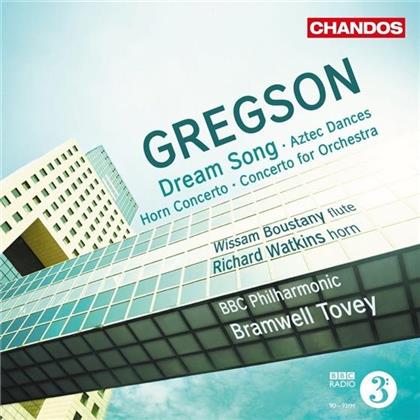 Gregson, Bramwell Tovey, Wissam Boustany, Richard Watkins & BBC Philharmonic - Dream Song / Aztec Dances / Concerto For Orchestra