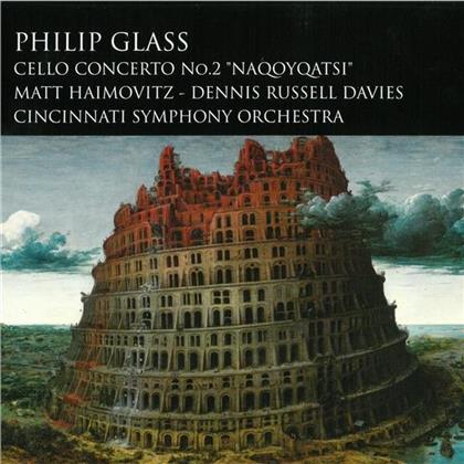 Philip Glass (*1937), Dennis Russell Davies, Matt Haimovitz & Cincinnati Symphony Orchestra - Cello Concerto No. 2 "Naqoyqatsi"