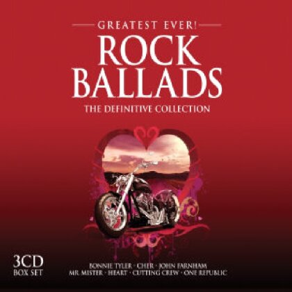 Greatest Ever Rock Ballads - Various - Definitive Collection (3 CDs)
