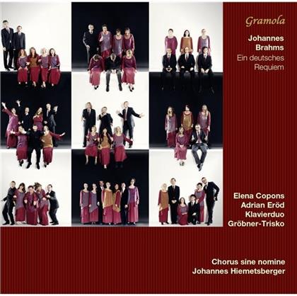 Elena Copons, Adrian Eröd, Klavierduo Gröbner-Trisko & Johannes Brahms (1833-1897) - Deutsches Requiem Op.45
