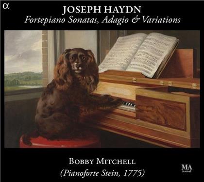 Joseph Haydn (1732-1809) & Bobby Mitchell - Fortepiano Sonatas, Adagio & Variations - Pianoforte Stein, 1775