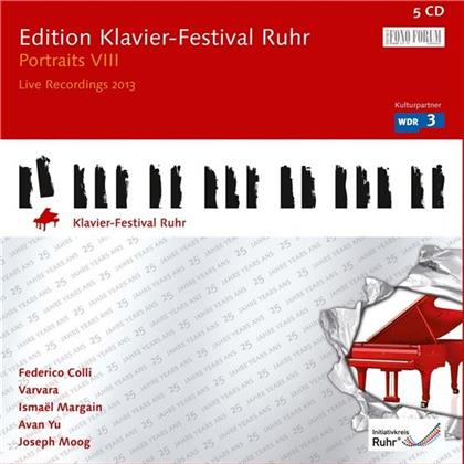 Varvara, Federico Colli, Ismael Margain, Avan Yu & Joseph Moog - Portraits VIII - Edition Klavier-Festival Ruhr - Live Recording 2013 (5 CDs)
