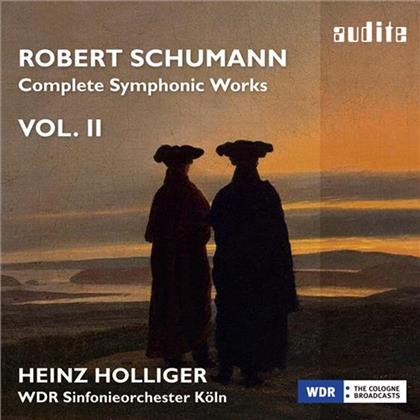 Robert Schumann (1810-1856), Heinz Holliger (*1939) & WDR Sinfonieorchester Köln - Complete Symphonic Works Vol. 2 - Sinfonien 2+3