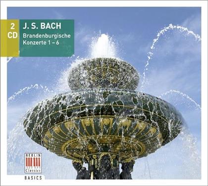 Johann Sebastian Bach (1685-1750), Helmut Koch & Kammerorchester Berlin - Brandenburgerische Konzerte 1-6 (2 CDs)