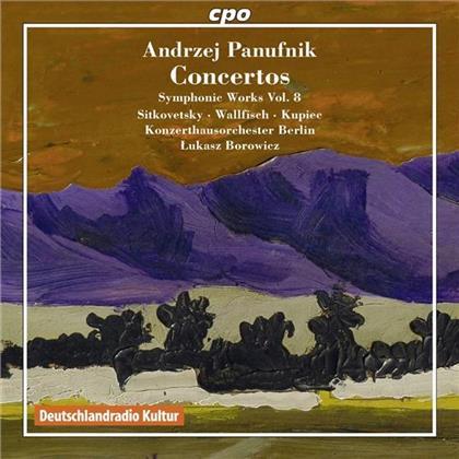 Andrzej Panufnik (1914-1991), Lukasz Borowicz, Alexander Sitkovetsky, Raphael Wallfisch & Konzerthausorchester Berlin - Symphonic Works Vol. 8 - Concertos