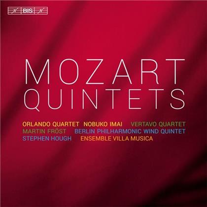 Orlando Quintet, Nobuko Imai, Martin Frost, Stephen Hough (*1961), … - Quintette (4 CDs)