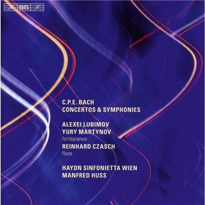 Carl Philipp Emanuel Bach (1714-1788), Manfred Huss, Reinhard Czasch, Alexei Lubimov, Yury Martynov, … - Konzerte & Symphonien