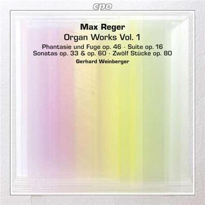 Max Reger (1873-1916) & Gerhard Weinberger (1909-2007) - Organ Works Vol. 1 (2 CDs)