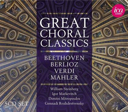 William Steinberg, Igor Markevitch, Dimitri Mitropoulos, Gennadi Rozhdestvensky, … - Great Choral Classics (5 CDs)