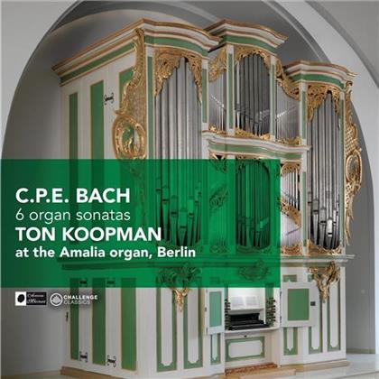 Carl Philipp Emanuel Bach (1714-1788) & Ton Koopman - 6 Organas Sonatas