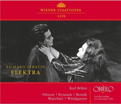 Regina Resnik, Leonie Rysanek, Wolfgang Windgassen, Richard Strauss (1864-1949), … - Elektra - Live Wiener Staatsoper 16. Dezember 1965 (2 CD)