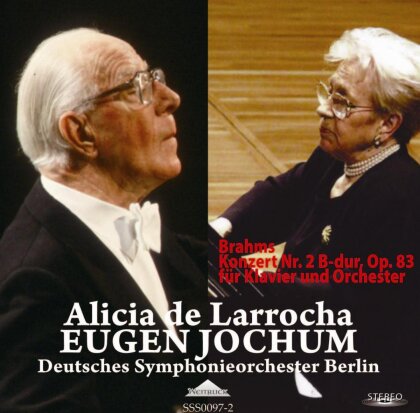 Johannes Brahms (1833-1897), Eugen Jochum, Alicia de Larrocha & Deutsches Symphonie-Orchester Berlin - Piano Concerto N.2