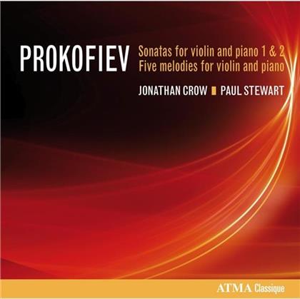 Serge Prokofieff (1891-1953), Jonathan Crow & Paul Stewart - Sonatas For Violin And Piano 1 & 2