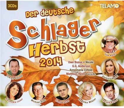 Der Deutsche Schlager - Various - Herbst 2014 (3 CDs)