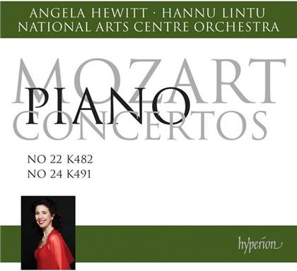 Wolfgang Amadeus Mozart (1756-1791), Hannu Lintu, Angela Hewitt & National Arts Centre Orchestra - Piano Concertos 22 & 24