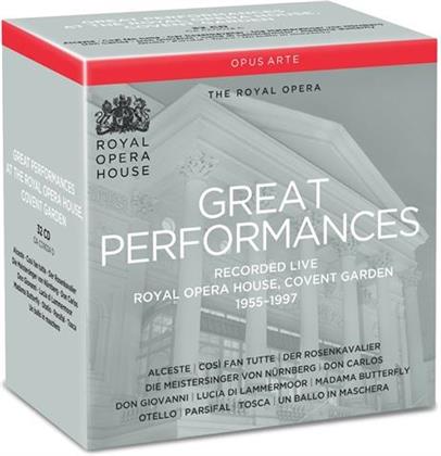 --- - Great Performances Royal Opera House - 1955-1997 (32 CDs)