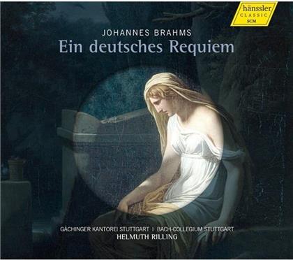Johannes Brahms (1833-1897), Helmuth Rilling, Donna Brown, Gilles Cachemaille & Bach Collegium Stuttgart - Ein Deutsches Requiem