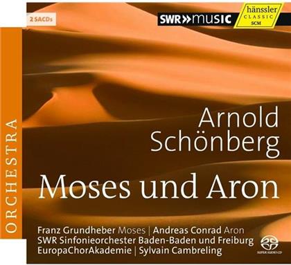 Franz Grundheber, Andreas Conrad, Arnold Schönberg (1874-1951), Sylvain Cambreling & SWR Sinfonieorchester Baden Baden & Freiburg - Moses Und Aron (2 SACDs)