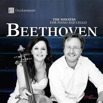 Duo Leonore & Ludwig van Beethoven (1770-1827) - Cellosonaten - The Sonatas For Piano And Cello (2 LPs)