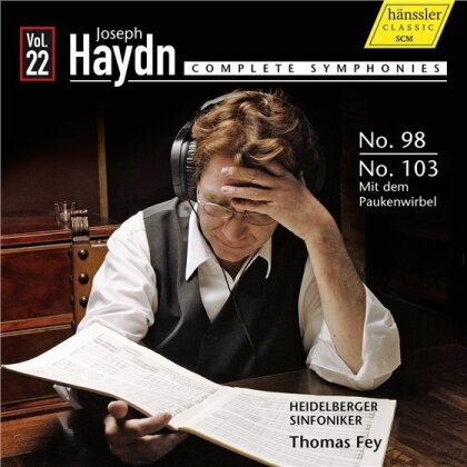 Joseph Haydn (1732-1809), Thomas Fey & Heidelberger Sinfoniker - Complete Symphonies Vol.22 - Sinf. 98, 103 (mit dem Paukenwirbel)