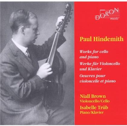 Paul Hindemith (1895-1963), Niall Brown & Isabelle Trüb - Works For Cello And Piano - Drei leichte Stücke frü Violoncello und Klavier, Kleine Sonate für Cello und Klavier, Drei Stücke für Cello und Klavier, Capriccio in A Dur, Scherzo in c moll, A Frog He Went A-courting