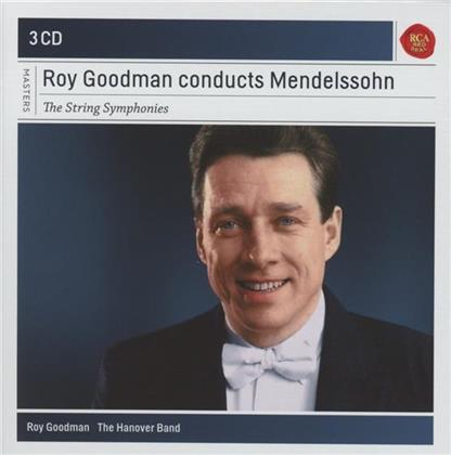 Felix Mendelssohn-Bartholdy (1809-1847) & Roy Goodman - Roy Goodman Conducts Mendelssohn String Symphonies (3 CDs)