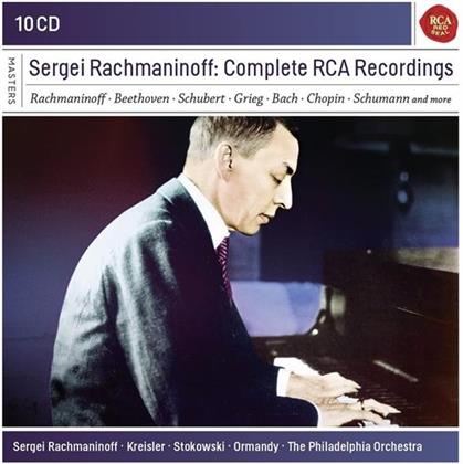 Sergej Rachmaninoff (1873-1943) - Complete Rca Recordings (10 CDs)