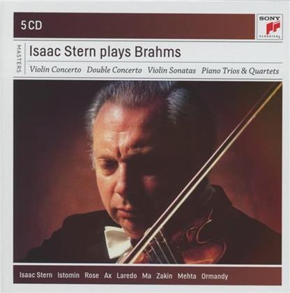 Johannes Brahms (1833-1897) & Isaac Stern - Isaac Stern Plays Brahms (5 CDs)