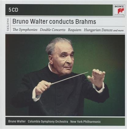 Johannes Brahms (1833-1897) & D - Bruno Walter Conducts Brahms (5 CDs)