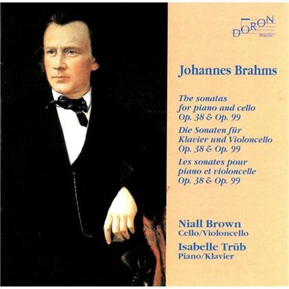 Johannes Brahms (1833-1897), Niall Brown & Isabelle Trüb - Sonaten Für Klavier Und Violoncello op. 38 & op. 99