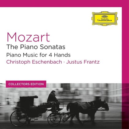 Wolfgang Amadeus Mozart (1756-1791), Christoph Eschenbach & Justus Frantz - Piano Sonatas / Piano Music For 4 Hands (8 CDs)