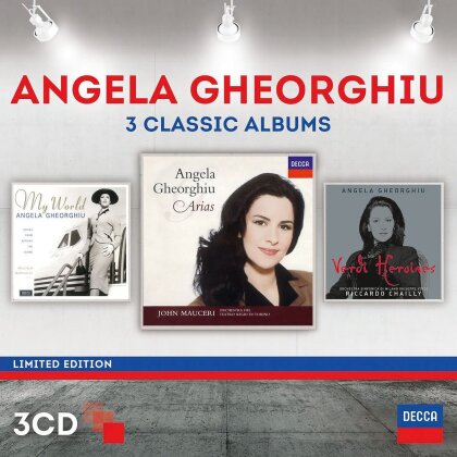 Angela Gheorghiu - Arias / My World / Verdi Heroines (3 CDs)