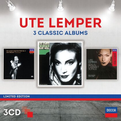 Ute Lemper - Kurt Weill Vol. 1 & 2 / Cabaret Songs (3 CDs)