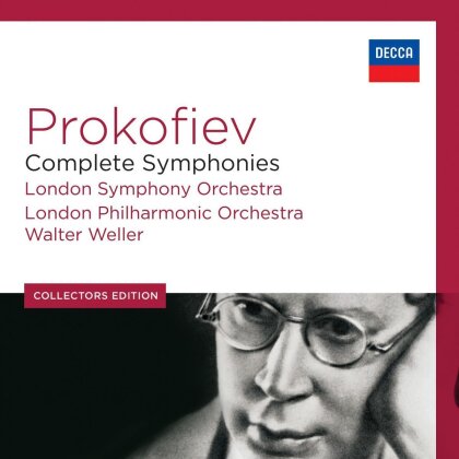 Serge Prokofieff (1891-1953), Walter Weller, The London Symphony Orchestra & The London Philharmonic Orchestra - Complete Symphonies (Collectors Edition, 4 CDs)