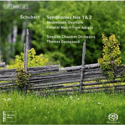 Franz Schubert (1797-1828), Thomas Dausgaard & Swedish Chamber Orchestra - Symphonien 1+2 (SACD)