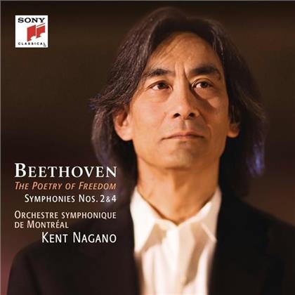 Ludwig van Beethoven (1770-1827) & Kent Nagano - Symphonies Nos. 2 & 4